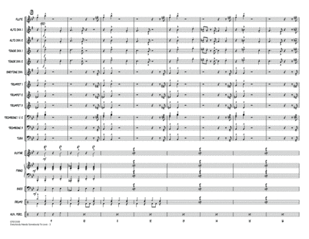Everybody Needs Somebody to Love - Conductor Score (Full Score)