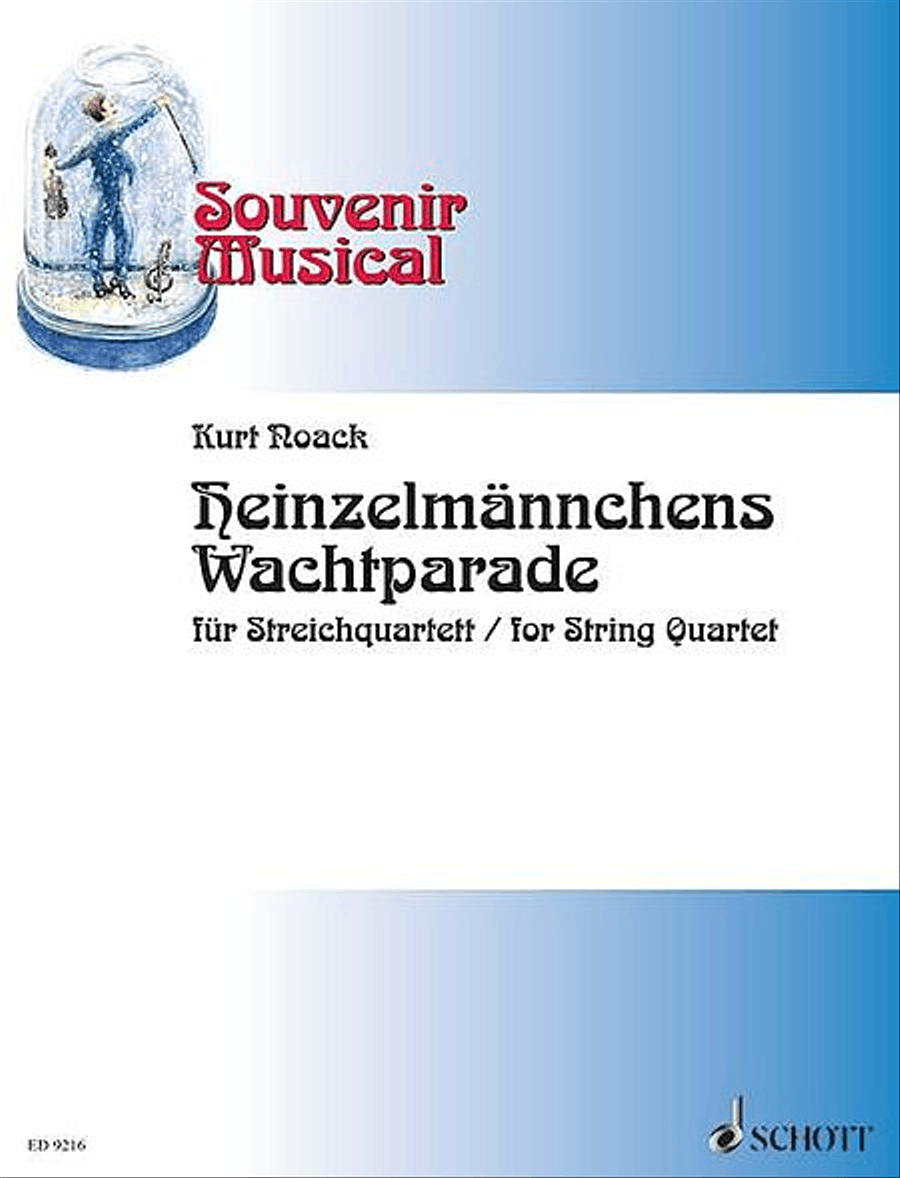 Heinzelmannchens Wachtparade String Quartet scores gallery preview page 1