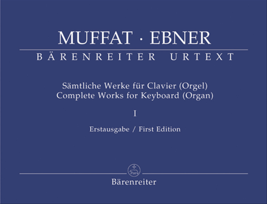 Complete Works for Keyboard (Organ), Volume 1