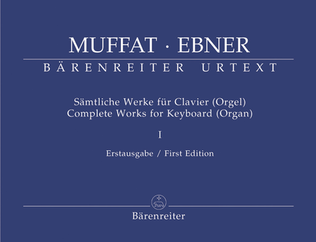 Book cover for Samtliche Werke for Keyboard (Organ)