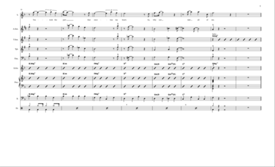 All Of Me All Of Me Jazz Ensemble scores gallery preview page 5