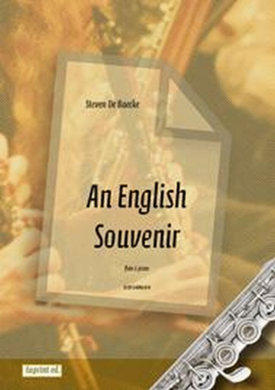 An English Souvenir Flute Solo scores gallery preview page 1