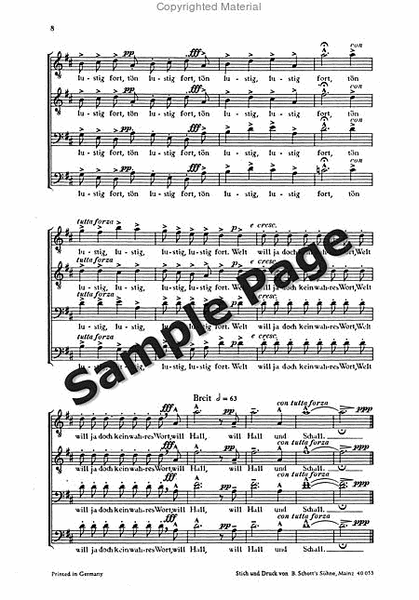 Echolieder-Suite op. 110