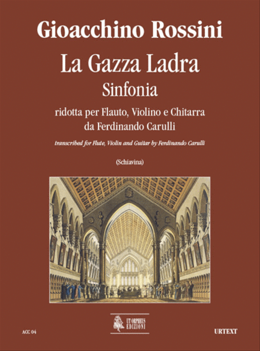 La Gazza Ladra. Sinfonia transcribed by Ferdinando Carulli
