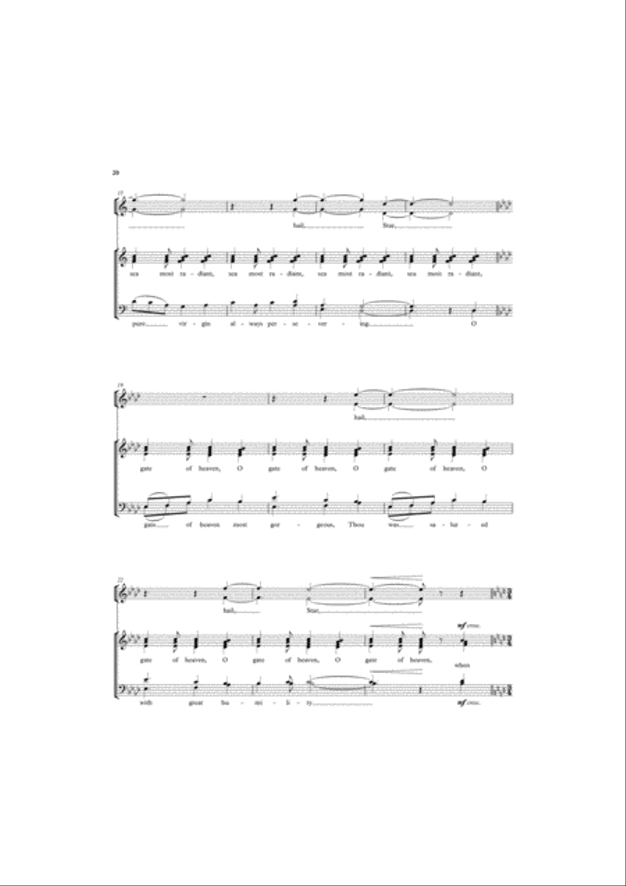 Salisbury Motets Salisbury Motets 4-Part scores gallery preview page 3