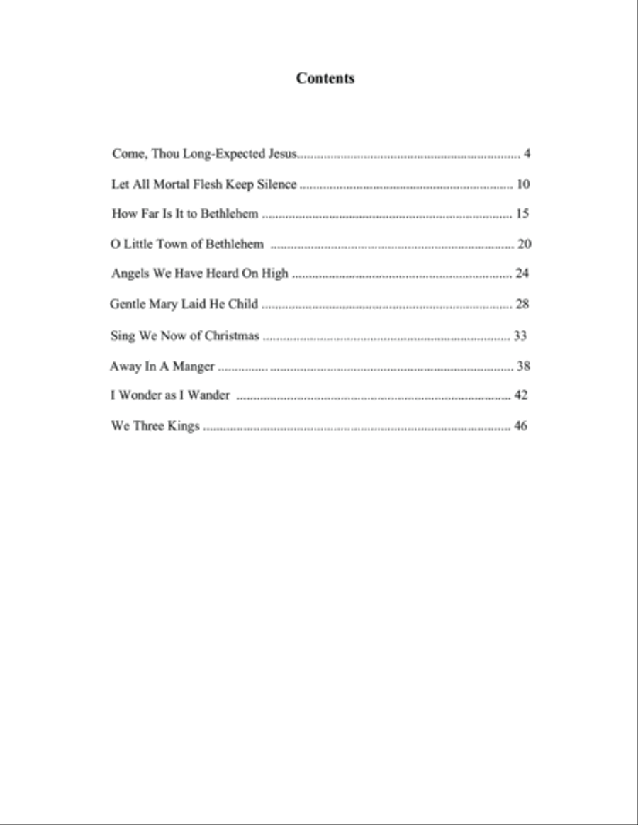 A Peaceful Noel - Reflective Carols for Piano Piano Solo scores gallery preview page 3