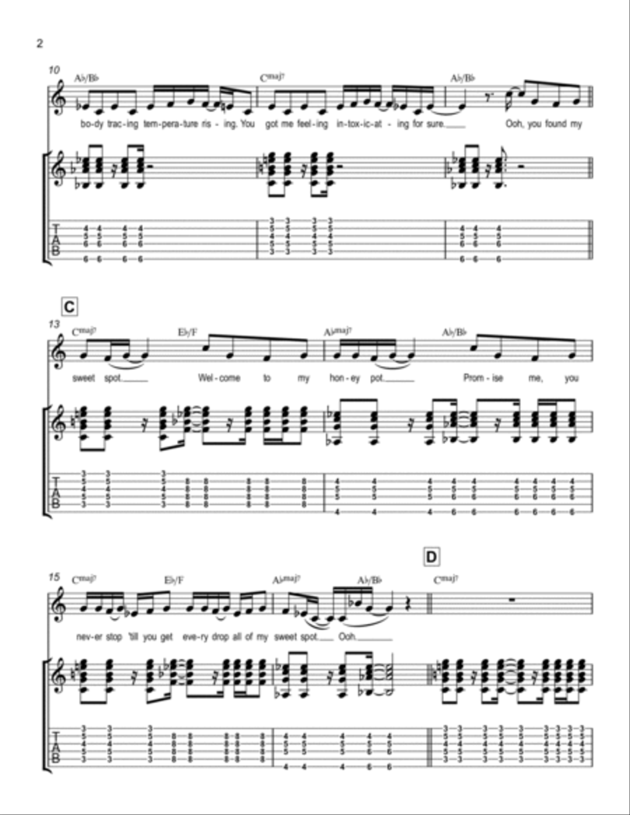 Sweet Spot Electric Guitar scores gallery preview page 2