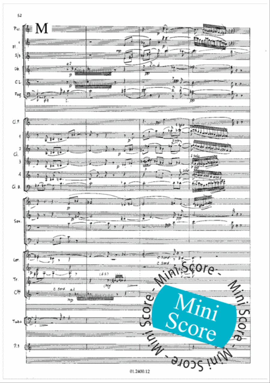 Aratoro I Aratoro I Concert Band scores gallery preview page 56
