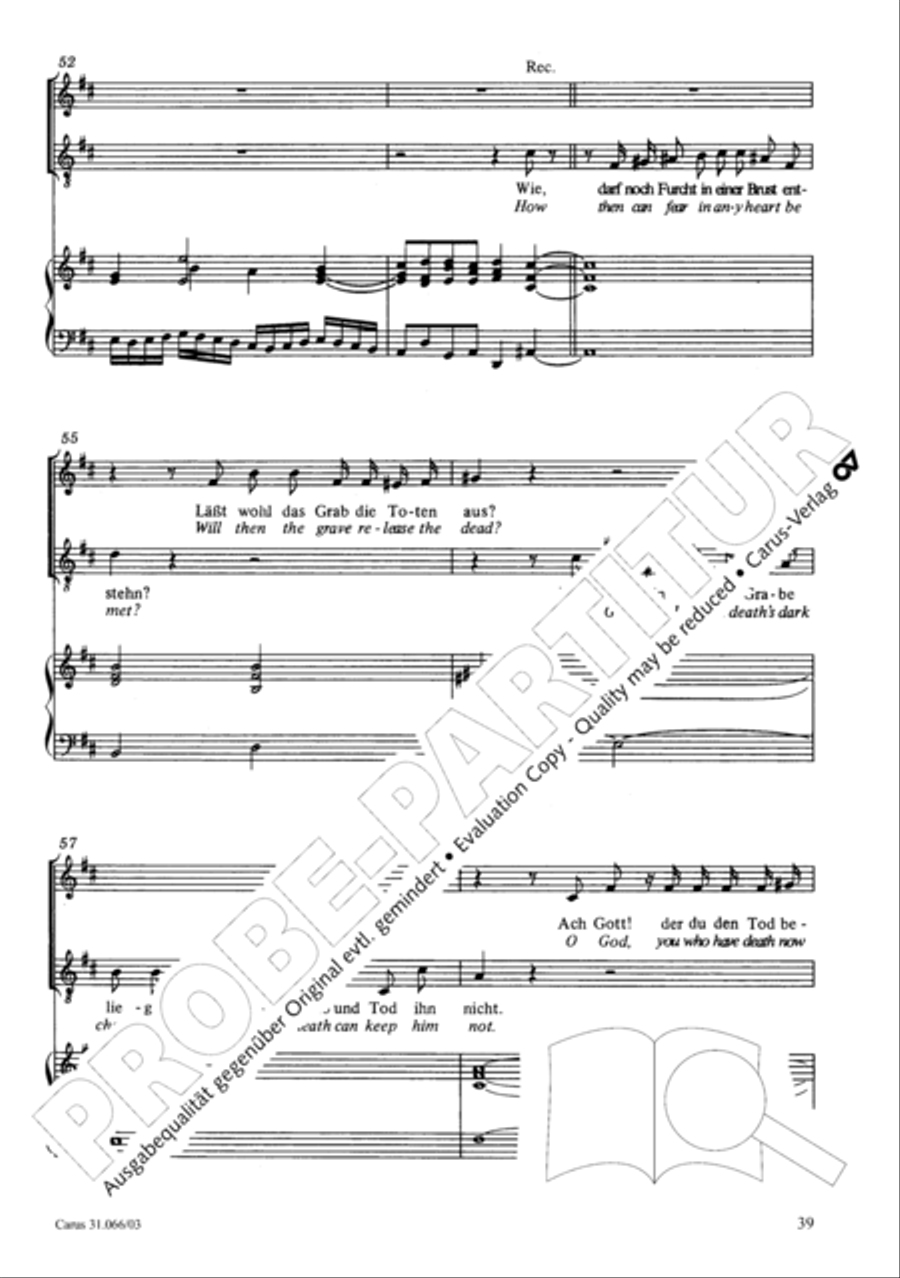 Be joyful, you Christians (Erfreut euch, ihr Herzen) ATB scores gallery preview page 40