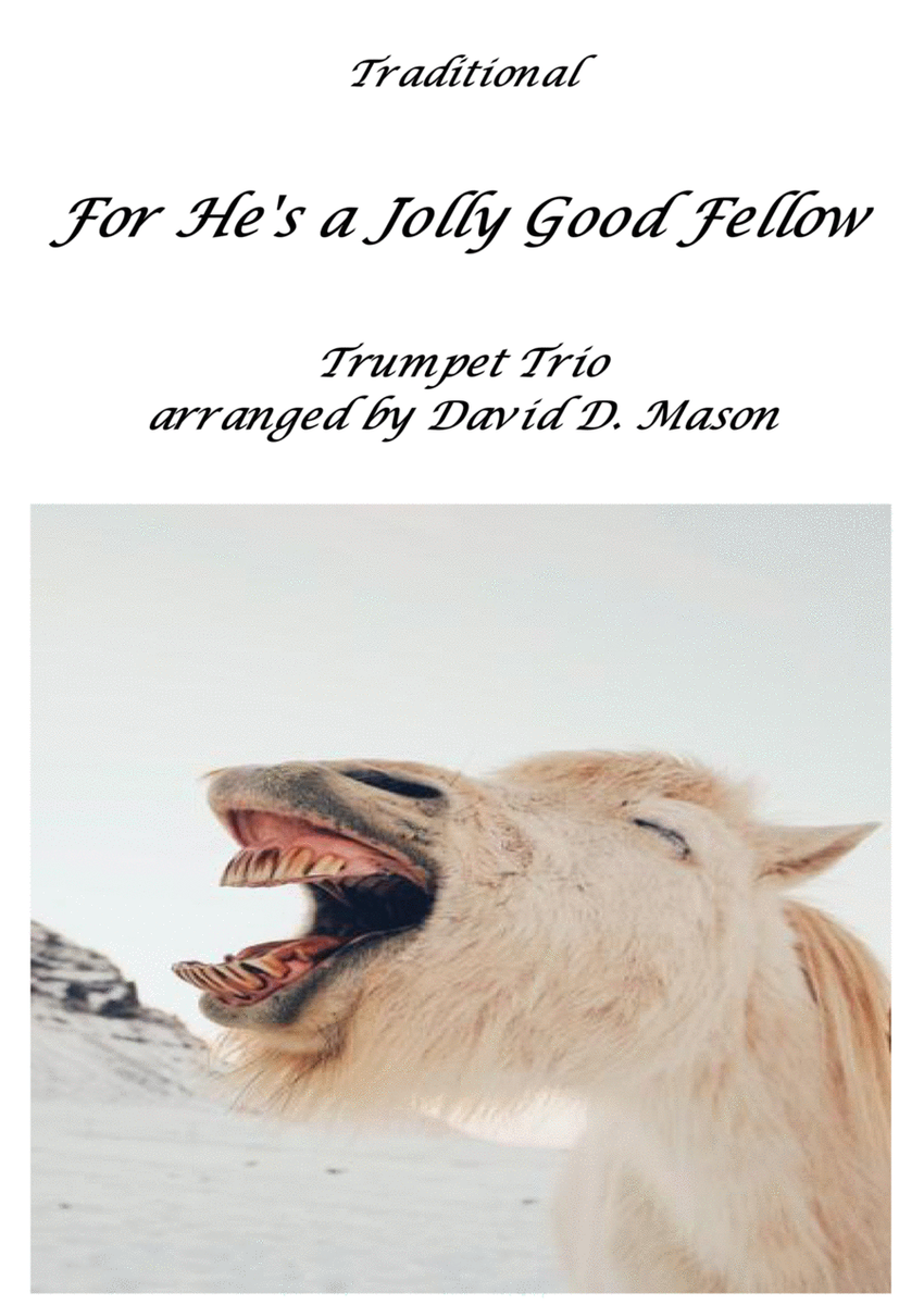 For He's a Jolly Good Fellow- Trumpet Trio image number null