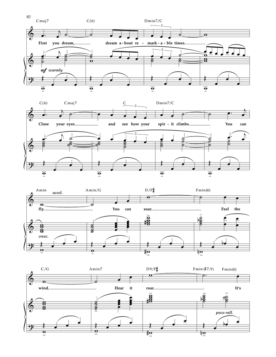 First You Dream (from Steel Pier) Voice scores gallery preview page 3