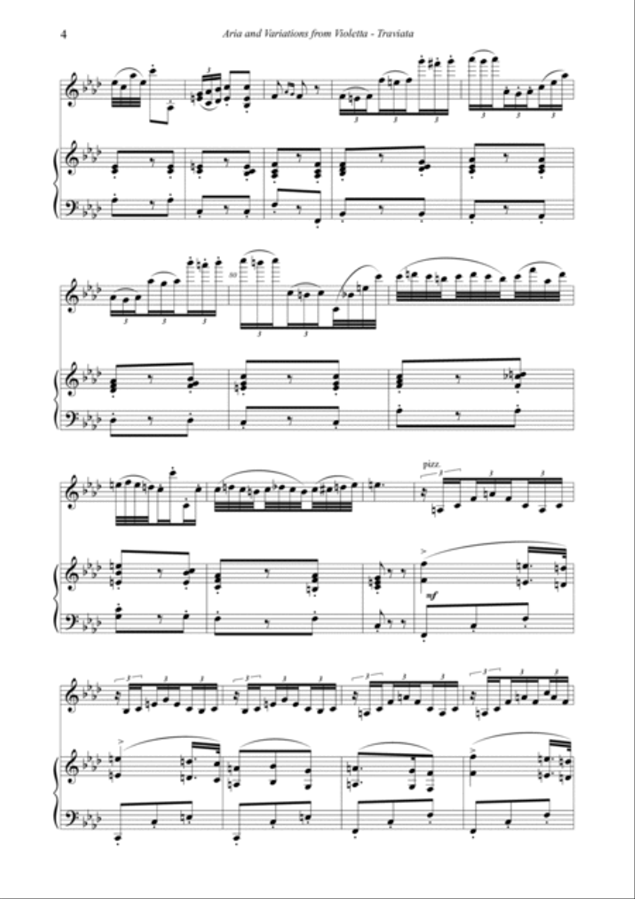 Ah, fors'è lui Chamber Music scores gallery preview page 4