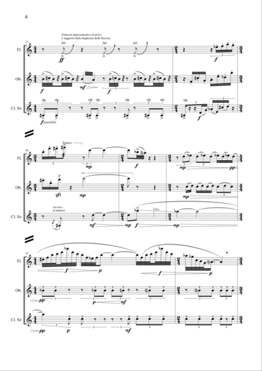 Umberto Bombardelli: LE REGARD DES AUTRES (ES-20-127) Small Ensemble scores gallery preview page 6