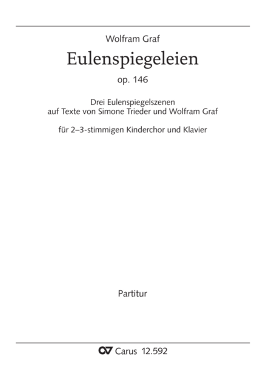 Eulenspiegeleien op. 146. Drei Eulenspiegelszenen Collection / Songbook scores gallery preview page 2