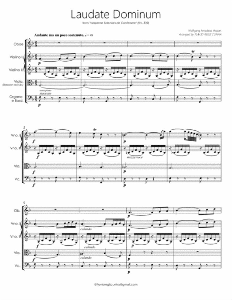 Laudate Dominum - from 