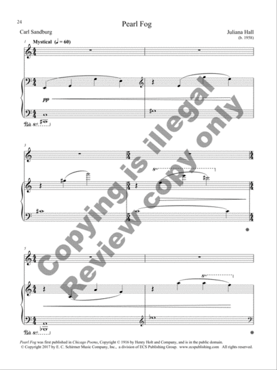When the South Wind Sings Soprano Voice scores gallery preview page 10