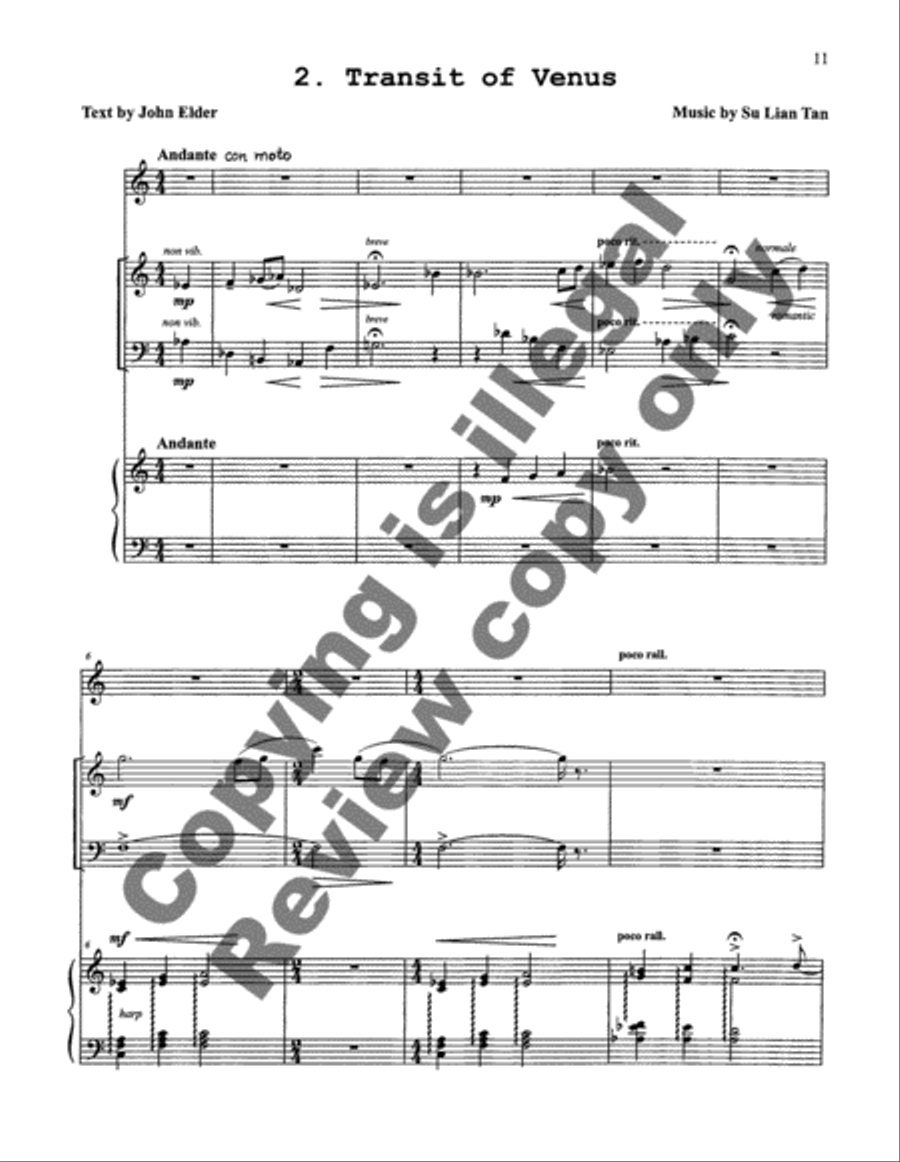 River of the Trunk High Voice scores gallery preview page 5