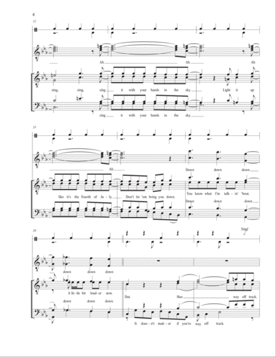 Sing TTBB scores gallery preview page 4