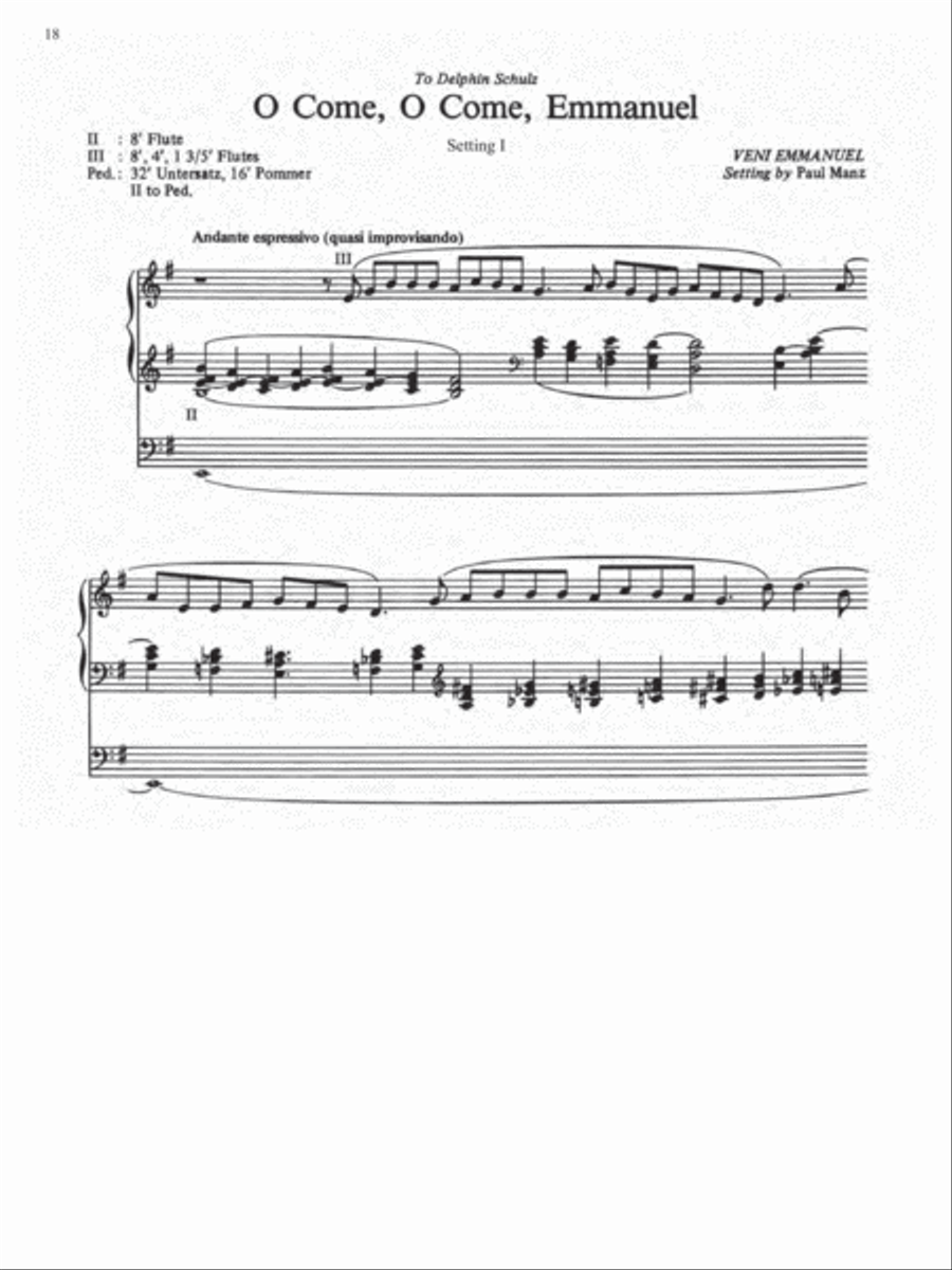 Ten Chorale Improvisations, Set 4 Organ scores gallery preview page 9