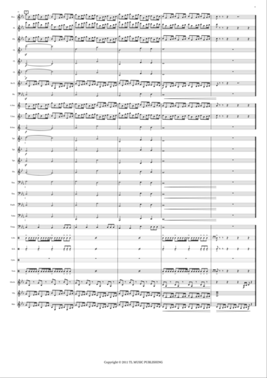 Game Of Thrones Game Of Thrones Concert Band scores gallery preview page 4