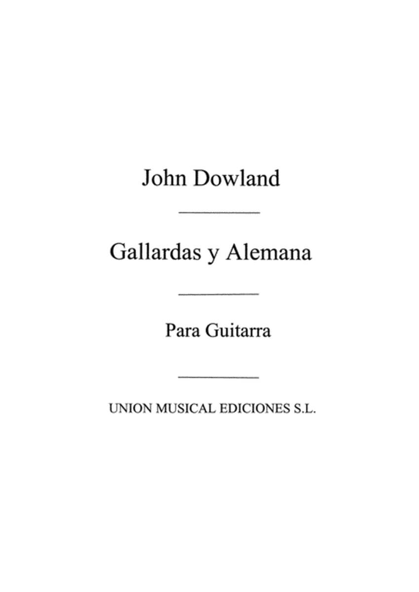 Gallardas Y Alemana (R Sainz De La Maza) Guitar