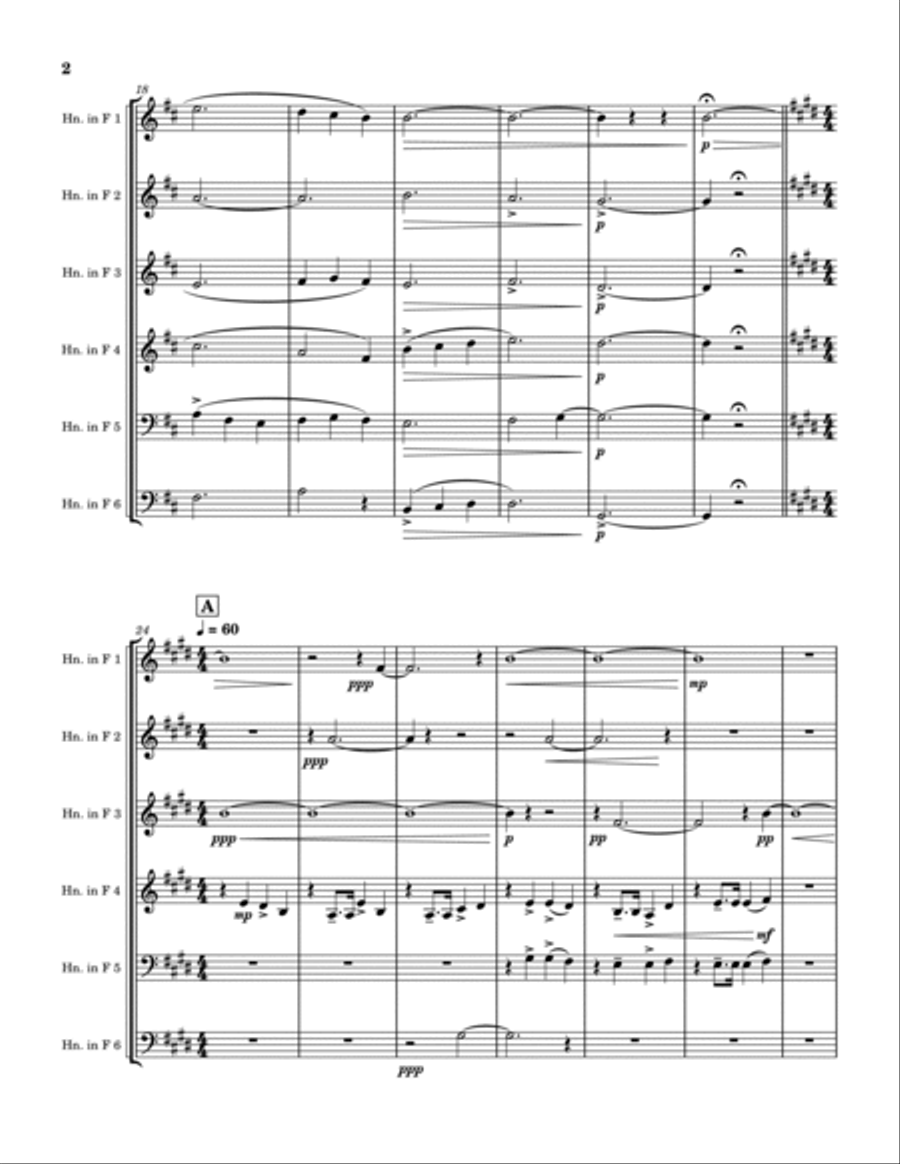 I Saw a Cloud Chamber Music scores gallery preview page 3