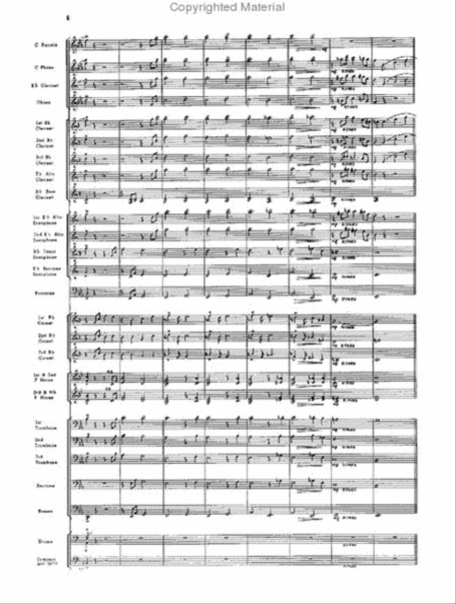 Pageantry Pageantry Concert Band scores gallery preview page 6