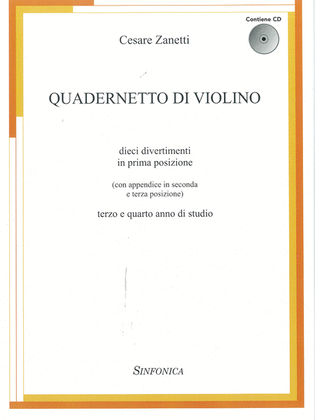 Quadernetto Di Violino