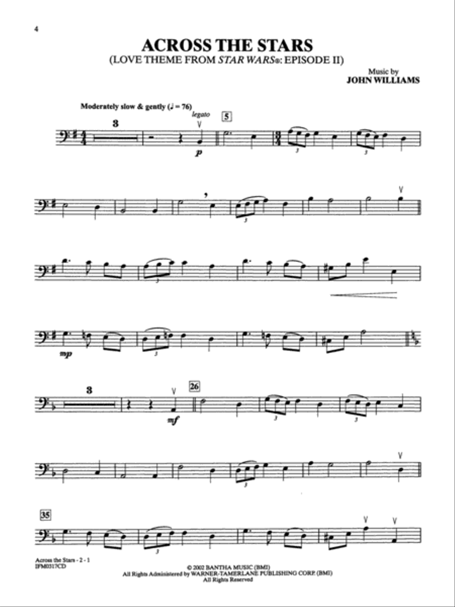 Movie Instrumental Solos for Strings - Cello (Book and CD) String Orchestra scores gallery preview page 5