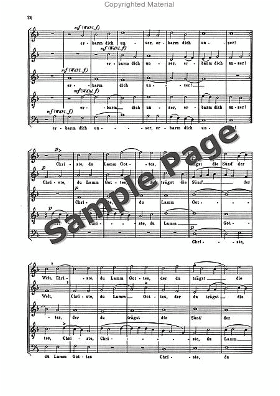 Liedmesse Choral Score Liedmesse Choral Score SSATB scores gallery preview page 27