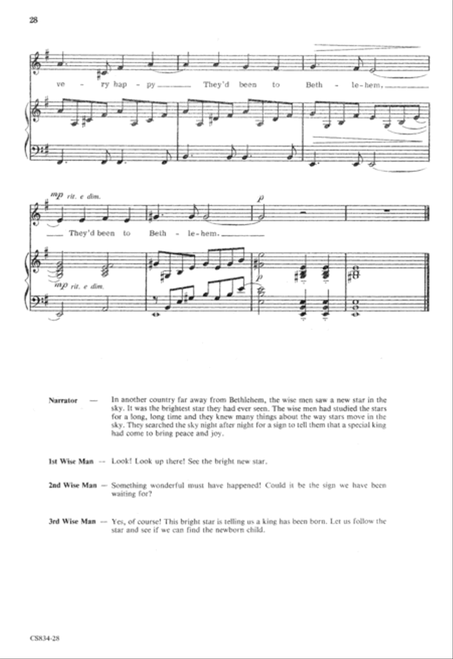 The Brightest Star Unison Choir scores gallery preview page 28