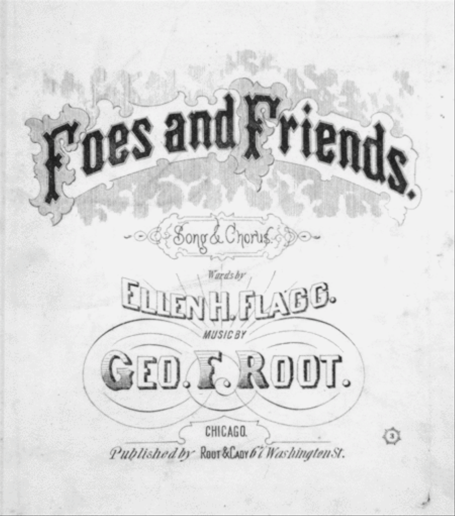 Foes and Friends. Song & Chorus Choir scores gallery preview page 1
