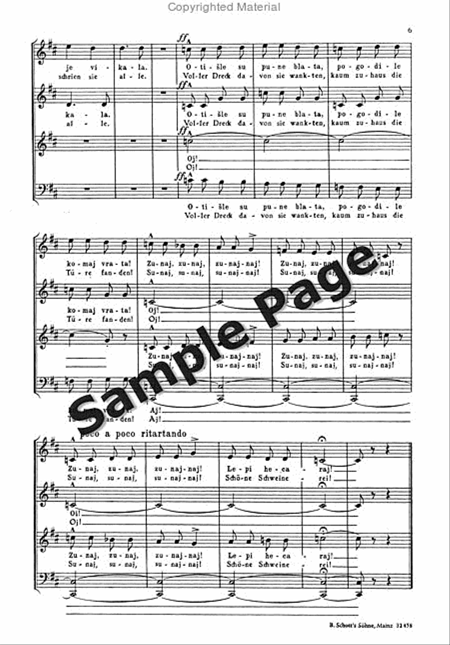 Spottlied 4-Part scores gallery preview page 7