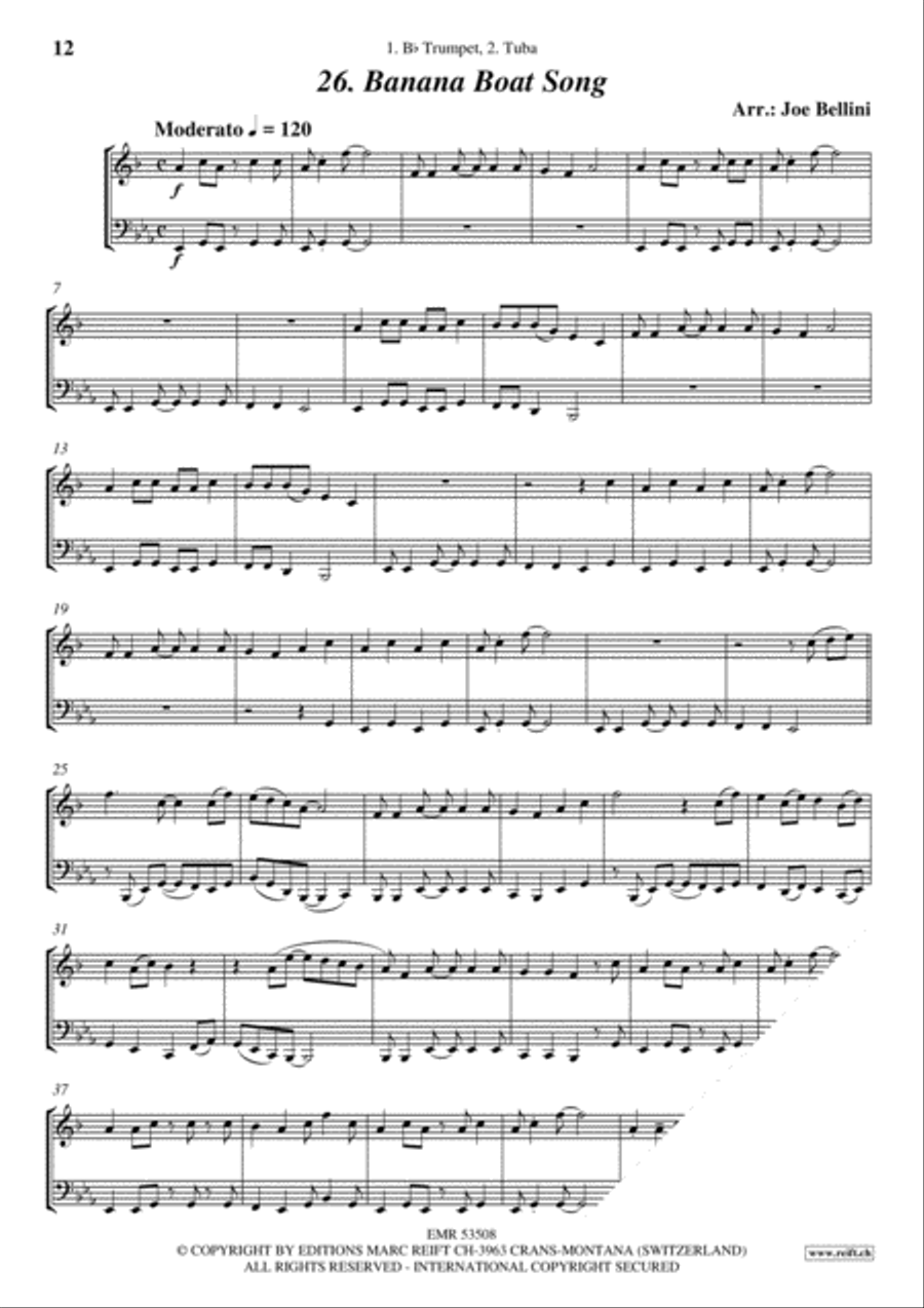 Greatest Duets Volume 3 Trumpet scores gallery preview page 8