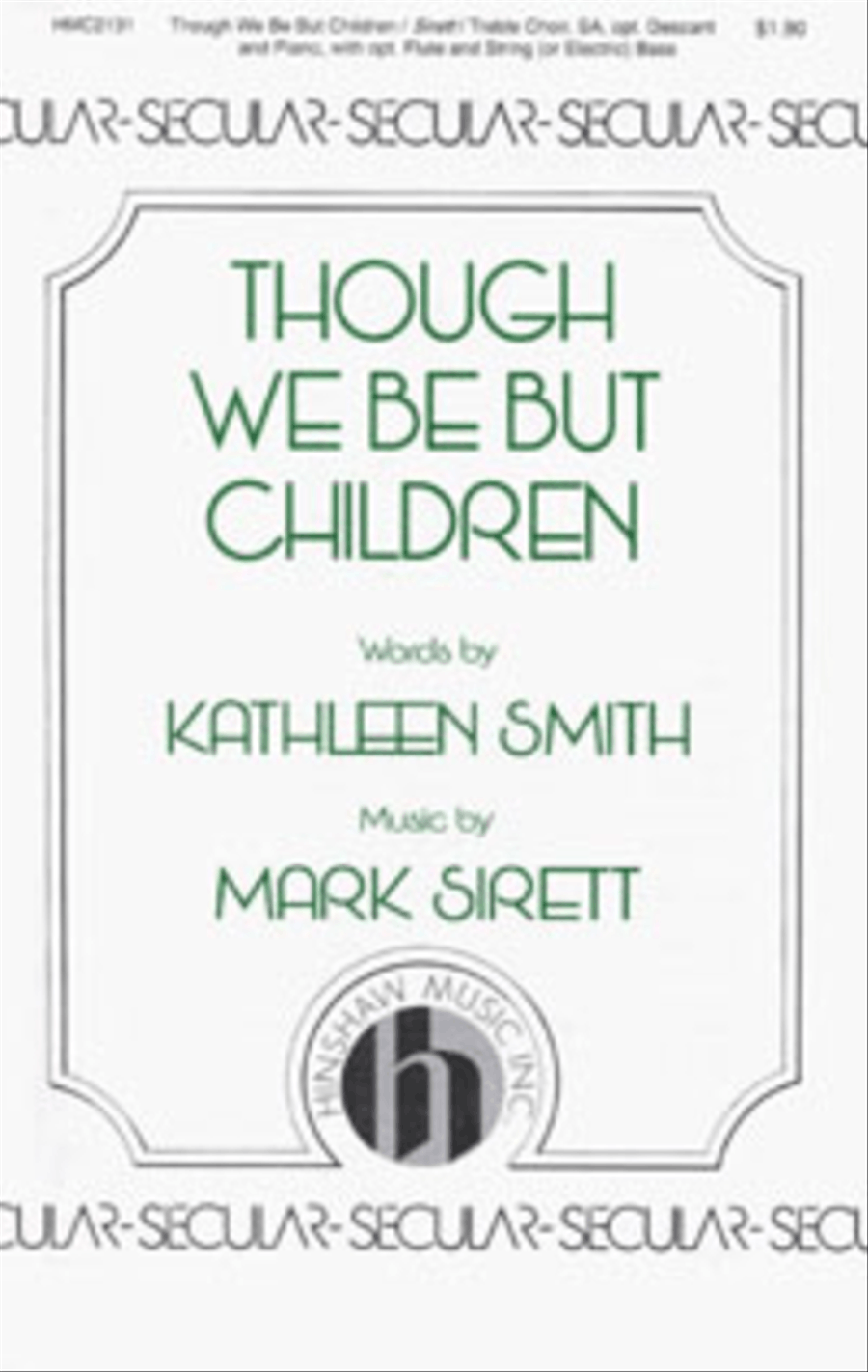 Though We Be But Children SA scores gallery preview page 1