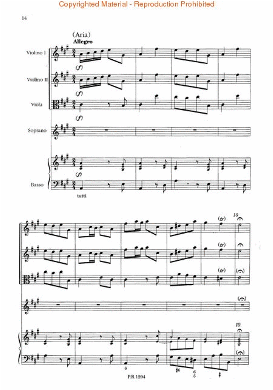 Nulla in mundo pax sincera RV630 String Trio scores gallery preview page 3