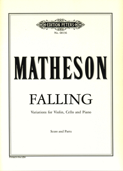 Falling (Variations for Violin, Violoncello, and Piano)