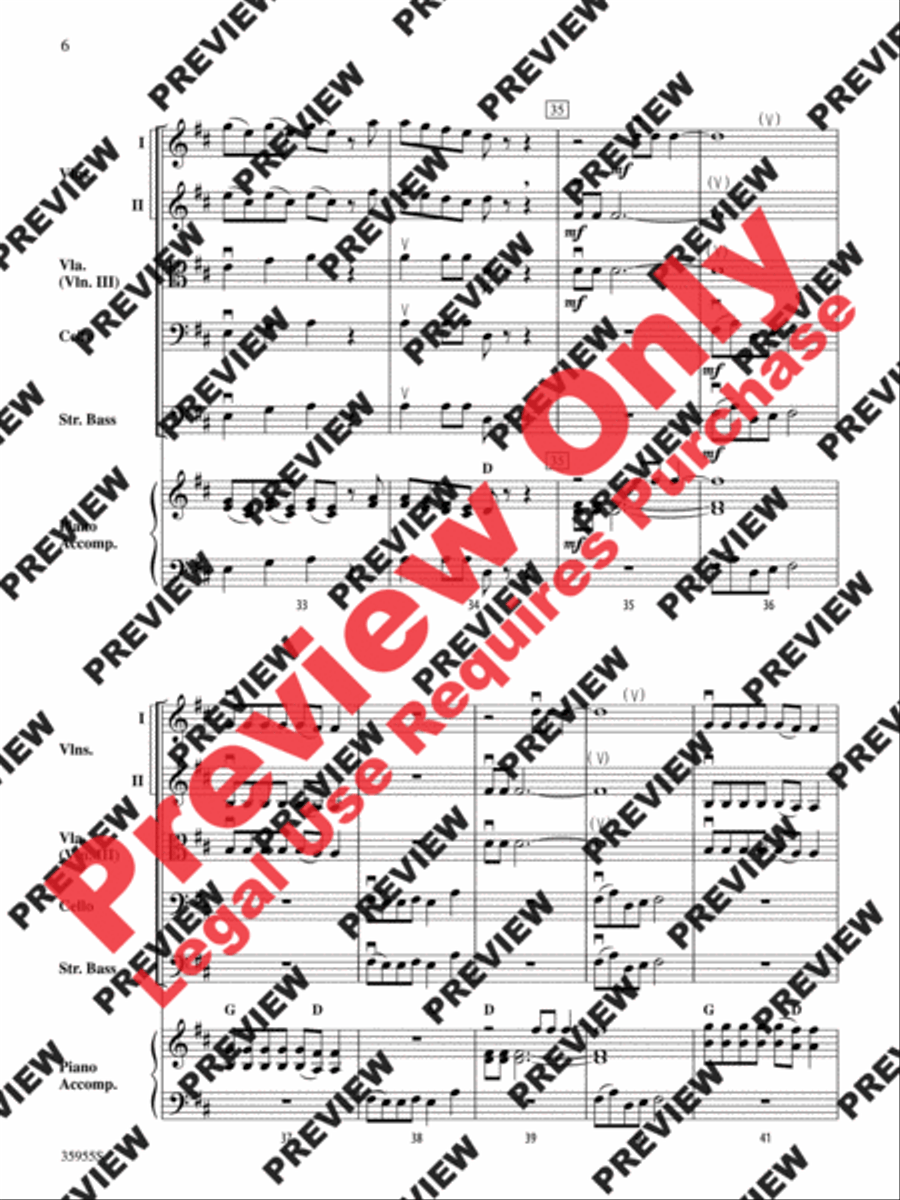 It's Holiday Time It's Holiday Time String Orchestra scores gallery preview page 7