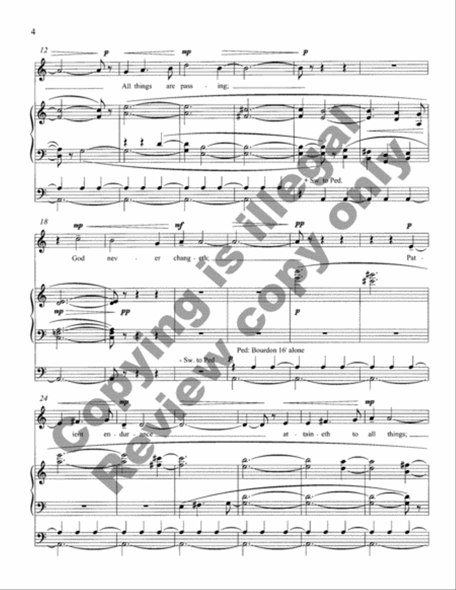 Songs of Consolation High Voice scores gallery preview page 4
