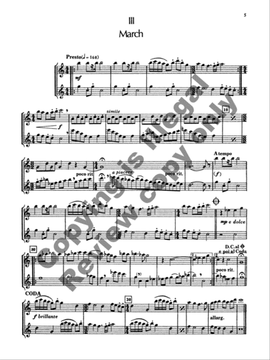 Five New Duos Five New Duos SA scores gallery preview page 16