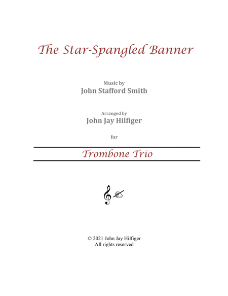 The Star-Spangled Banner for Trombone Trio image number null