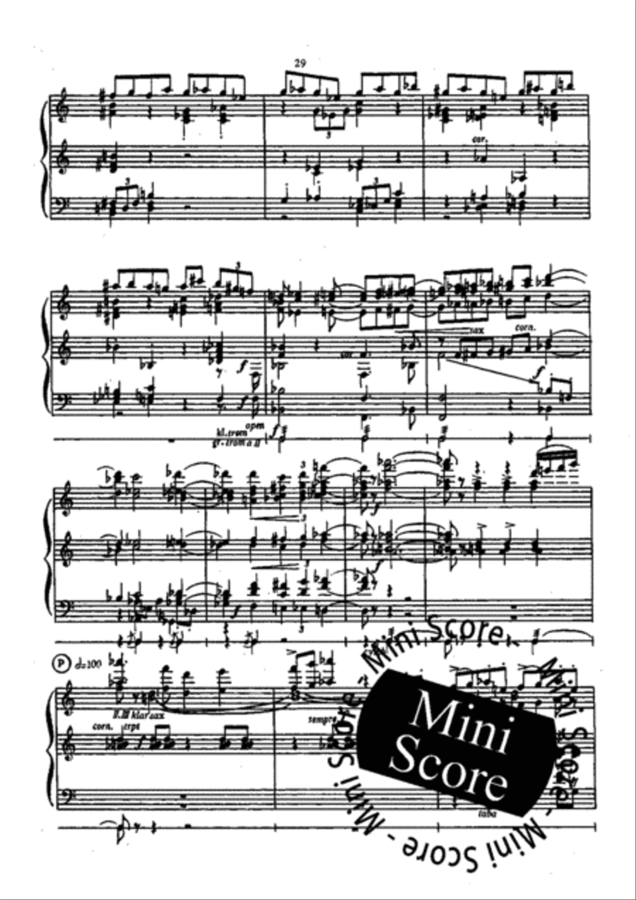 Cyrano de Bergerac Concert Band scores gallery preview page 33