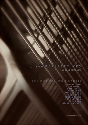 Book cover for Piano Perspectives - CrusaderBeach - Piano Solo Songbook