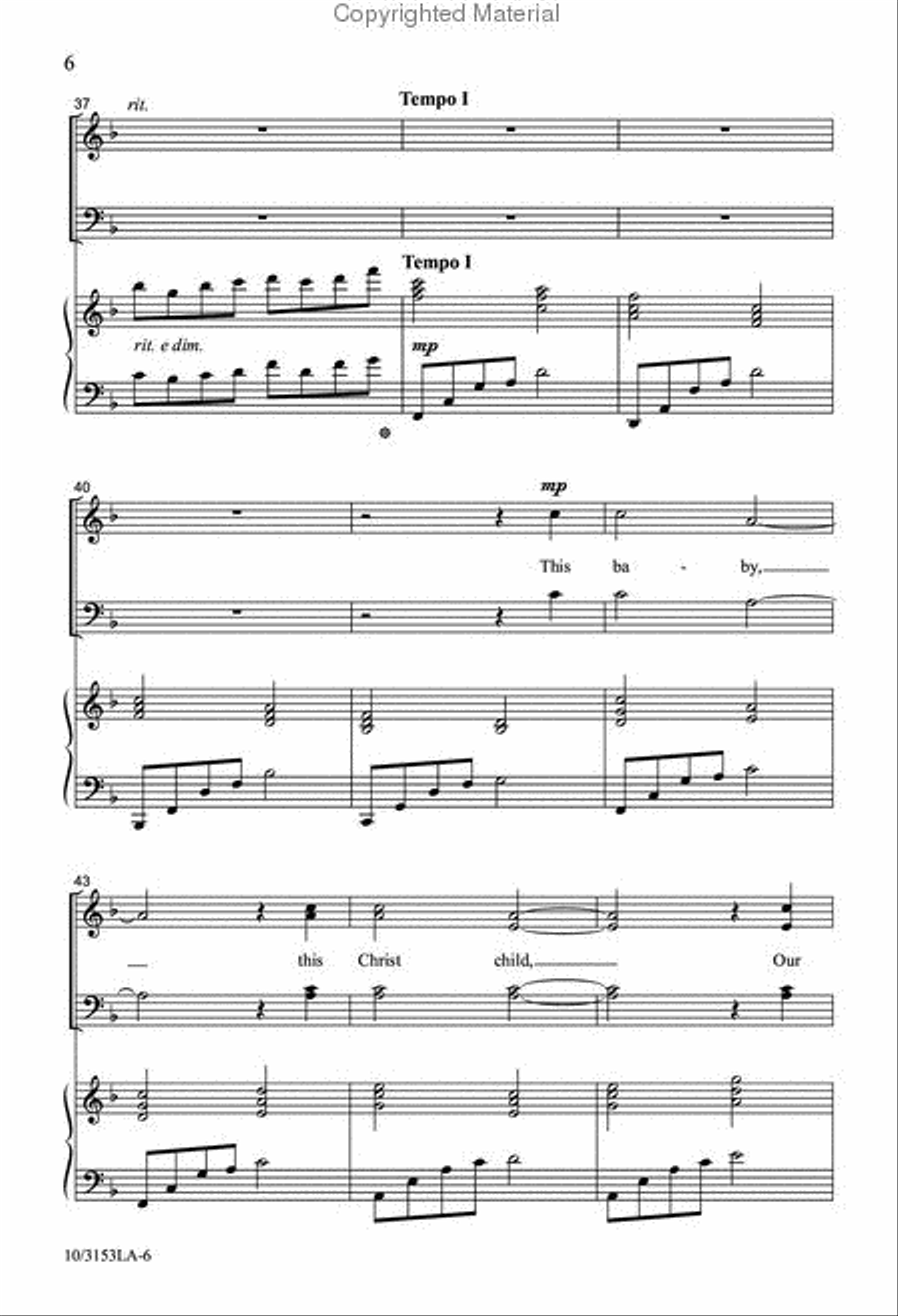 This Baby 4-Part scores gallery preview page 6