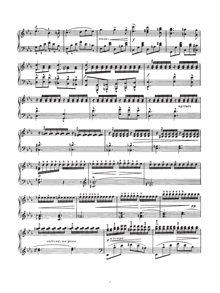 The Dying Poet (Meditation) Piano Solo scores gallery preview page 3