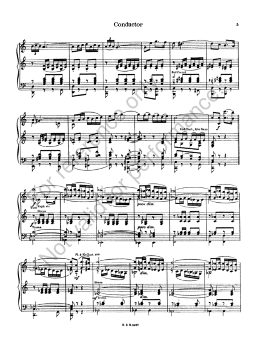 Aguero, paso doble Concert Band scores gallery preview page 6