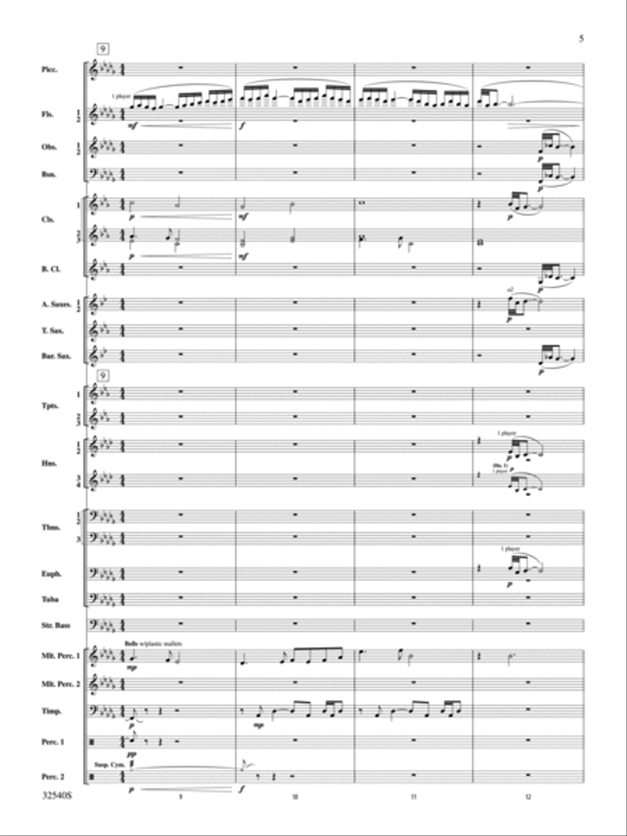 Genesis Concert Band scores gallery preview page 4