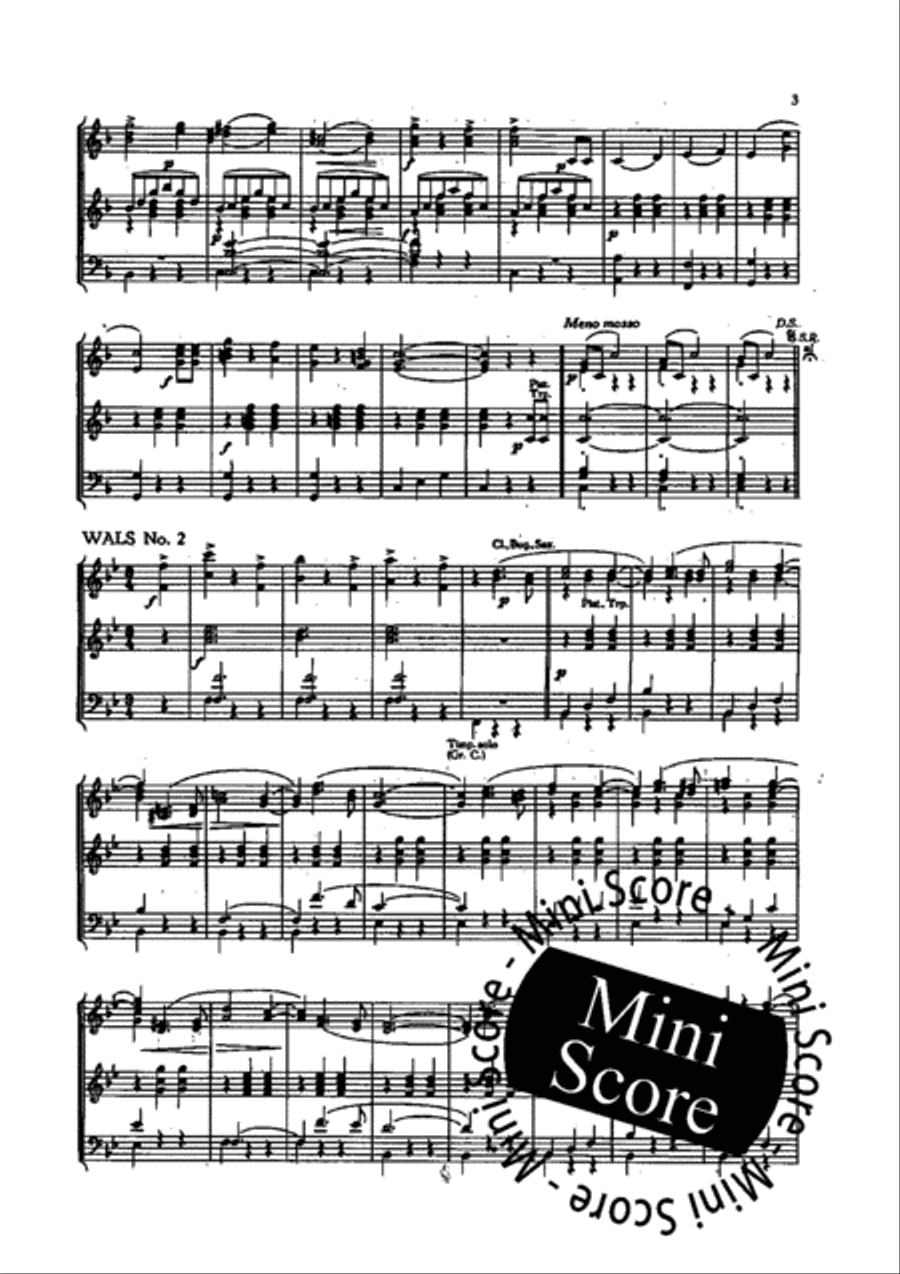 Wiener Madeln Concert Band scores gallery preview page 5