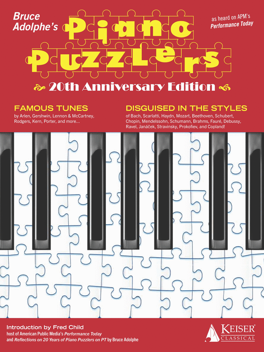 Bruce Adolphe's Piano Puzzlers – 20th Anniversary Edition Piano Solo scores gallery preview page 1