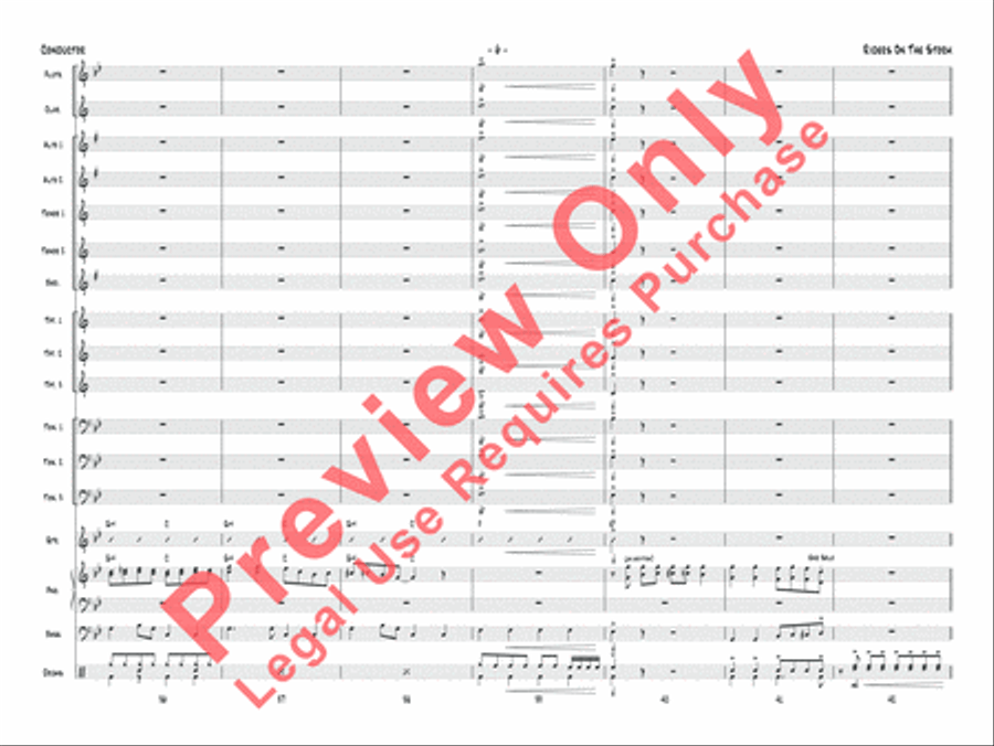 Riders on the Storm Jazz Ensemble scores gallery preview page 7